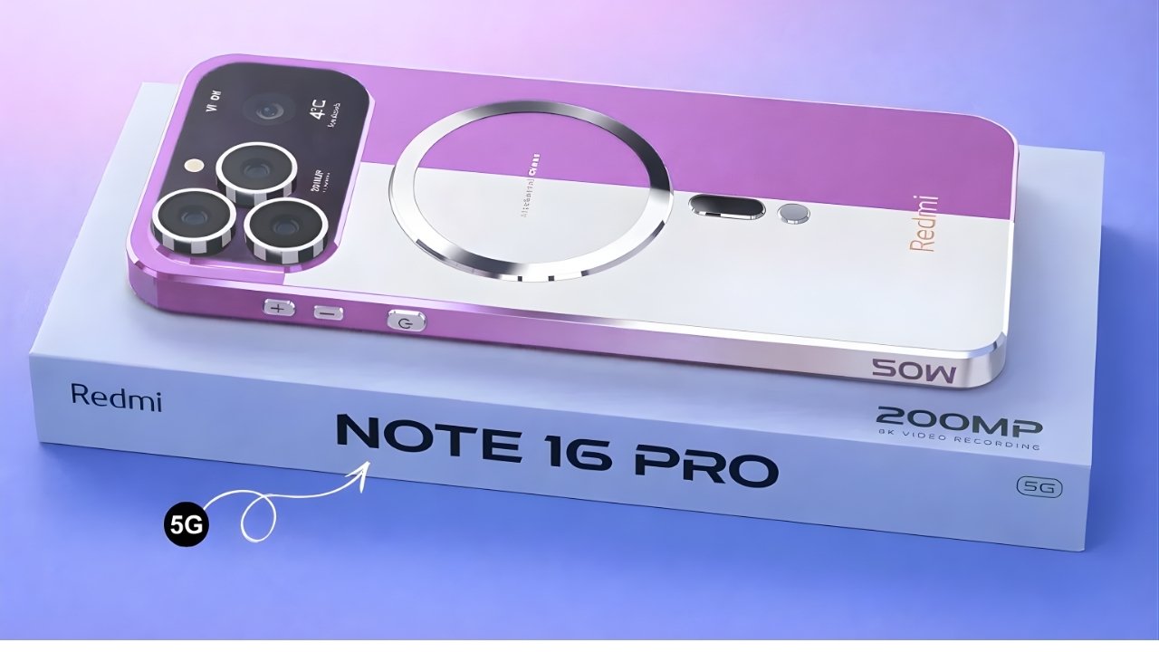 Redmi Note 16 Pro 5G 2026 Unveiled with 250MP Camera and 120Hz AMOLED – Full Specs & Features